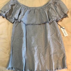 Off the shoulder shirt